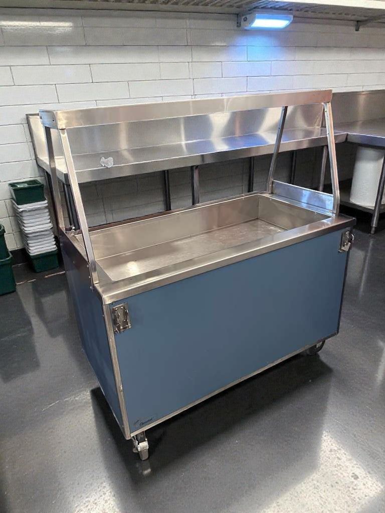 High-Grade Condition – Duke Aerotot Mobile Cold Food Serving Station – Stainless Steel – Fully Tested & Operational!