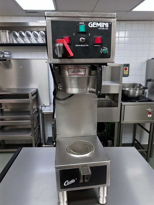 Exceptional Condition – Curtis Gemini System – Commercial Coffee Brewer – Dual Brew Station – UL & NSF Listed – Fully Tested & Operational!