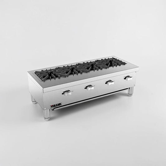 Excellent Condition – Vulcan VCRR36 – 36" Gas 4-Burner Countertop Hot Plate – 80,000 BTU – NSF Certified – Fully Tested & Operational!
