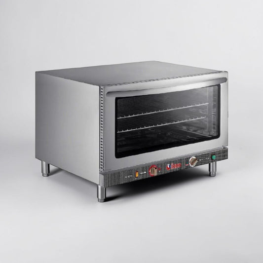 Brand New Condition – Ikon IC-824S – Commercial Countertop Convection Oven with Steam – 208/240V – 4600W – Stainless Steel – ETL & NSF Listed !