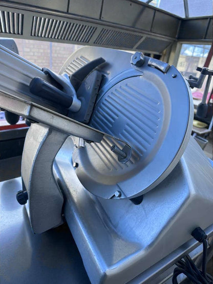 High-Grade Condition – Hobart Commercial Meat Slicer – Heavy-Duty Manual Slicer – UL & NSF Certified – Fully Tested & Working!