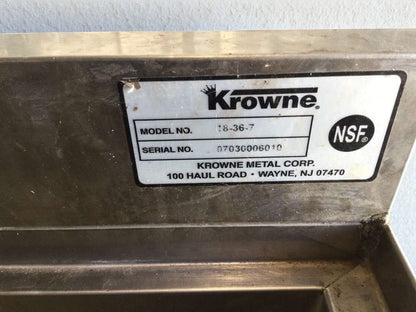 High-Grade Condition – Krowne 18-36-7 – Commercial Stainless Steel Ice Bin – NSF – Fully Inspected & Ready for Use!