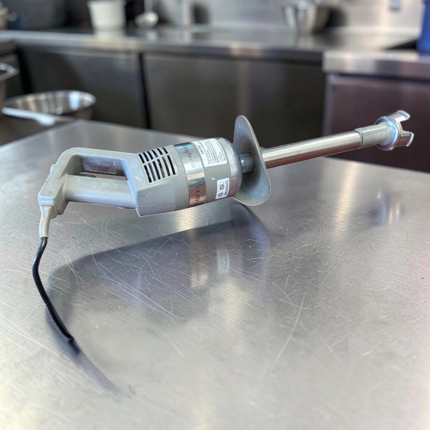 Elite Condition – Robot Coupe MP450VV Commercial Immersion Blender – 18" Shaft – Variable Speed Power Mixer – Heavy Duty – Fully Tested & Operational!