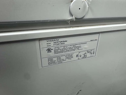 Excellent Condition – Vissani DCM7QRBWW – Commercial Chest Freezer – 7 Cu. Ft. – 115V – UL Listed – Fully Tested & Operational!