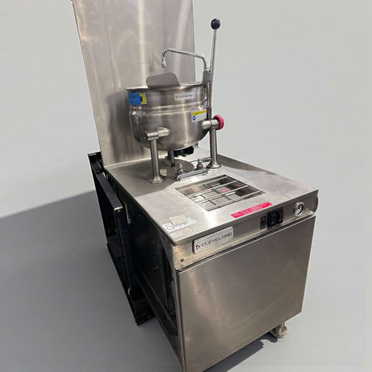 Brand New Condition – Cleveland 24GMK6200 – Commercial Gas Steam Kettle – 24 Gallon – NSF & CSA Certified – Fully Tested & Operational!