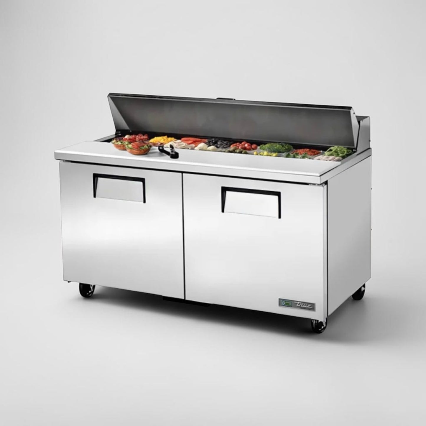 High-Quality Condition – True TSSU-60-16 – 60" Refrigerated Sandwich & Salad Prep Table – 16 Pan Capacity – 115V – NSF & UL Listed – Fully Tested & Operational!