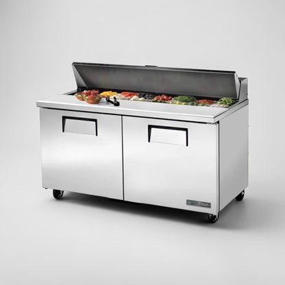 High-Quality Condition – True TSSU-60-16 – 60" Refrigerated Sandwich & Salad Prep Table – 16 Pan Capacity – 115V – NSF & UL Listed – Fully Tested & Operational!