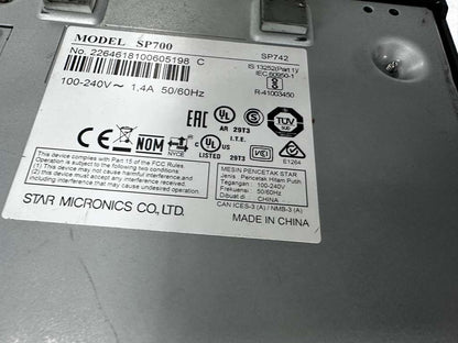 Prime Condition – Star Micronics SP700 / SP742 – Impact Kitchen Receipt Printer – Quantity 2 – 100–240V – Fully Tested & Operational!