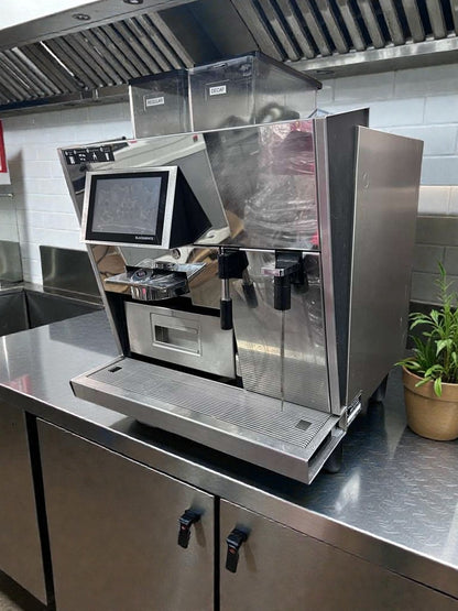 Premium Condition – Thermoplan Black&White 3 (BW3) – Commercial Automatic Espresso Coffee Machine – 208V – UL & NSF Listed – Fully Tested & Operational!