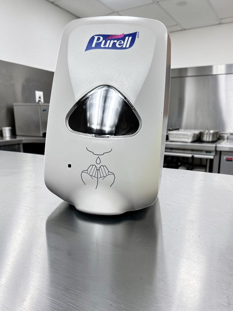 Brand-New Condition – PURELL TFX 2720-12 – Touch-Free Automatic Hand Sanitizer Dispensers – 1200 mL Capacity – White/Gray – Ready for Immediate Service!