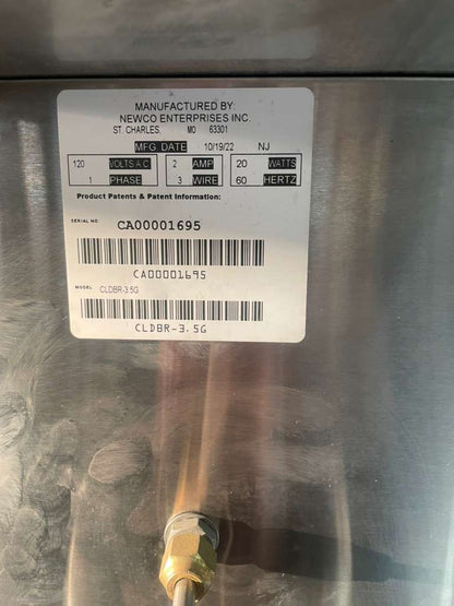 Pristine Condition – Newco CLDBR-3.5G Commercial Cold Brew Dispenser – 120V / Single Phase – Fully Tested & Working!