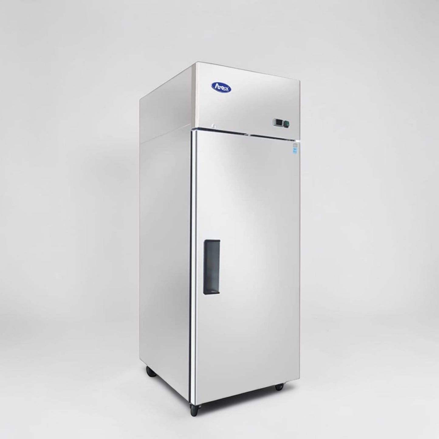 Pristine Condition – Atosa MBF8004GR – 28 3/4" One-Section Solid-Door Reach-In Refrigerator – 21.4 Cu. Ft. – ENERGY STAR® – 115V – Fully Tested & Operational!