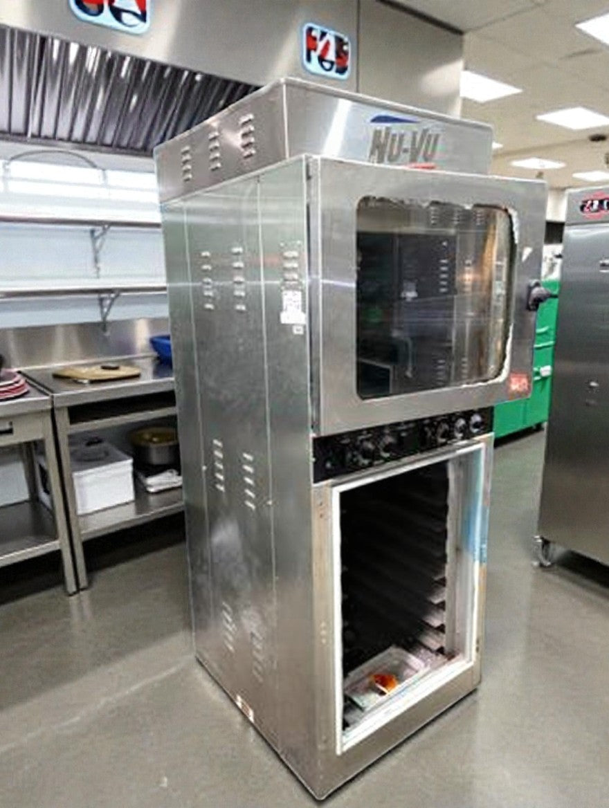 Exceptional Condition – Nu-Vu OP-4/8M Electric Convection Oven & Proofer Combo – 208V / Single Phase – Fully Tested & Working!