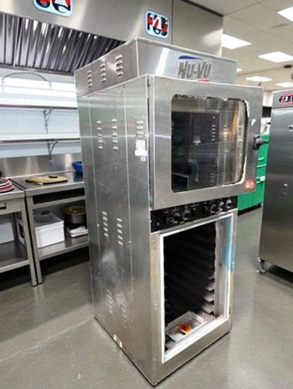 Exceptional Condition – Nu-Vu OP-4/8M Electric Convection Oven & Proofer Combo – 208V / Single Phase – Fully Tested & Working!