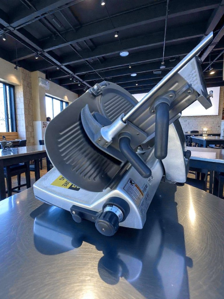 High-Grade Condition – Hobart Commercial Meat Slicer – Heavy-Duty Manual Slicer – UL & NSF Certified – Fully Tested & Working!