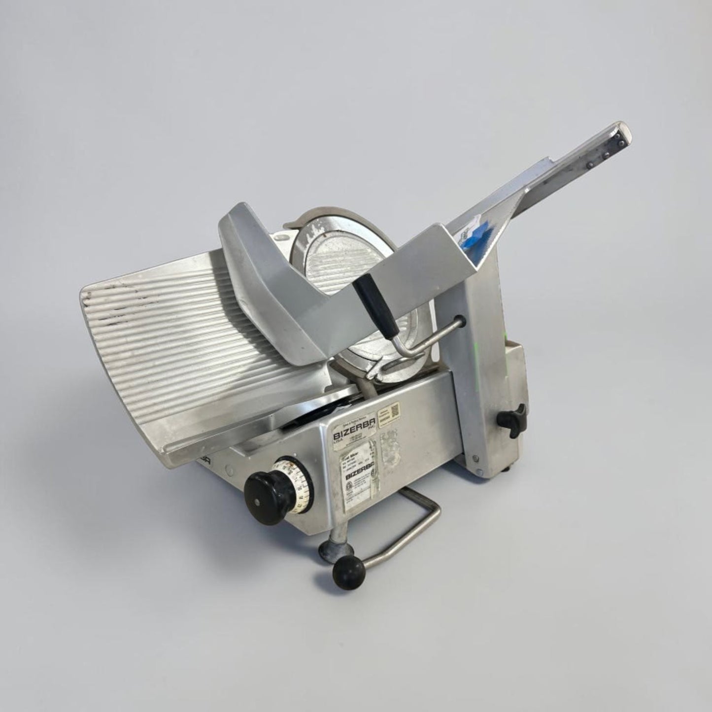 Exceptional Condition – Bizerba GSP H MAX-1 – 13-Inch Maximum Security Manual Gravity Feed Meat Slicer – 1/2 HP – 120V – Fully Tested & Operational!