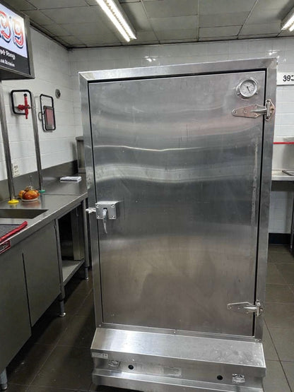 Premium Condition – Commercial Stainless Steel Smoker / Heated Holding Cabinet – Gas – NSF Certified – Fully Tested & Operational!