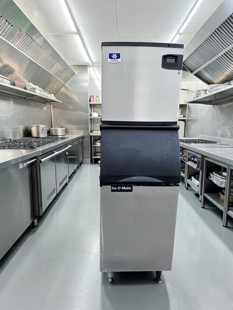 Pristine Condition – Manitowoc IY0524A-161 Indigo Series – 22" Commercial Air-Cooled Half-Dice Ice Maker – Approx. 485 lb/day – 115V – NSF & UL Listed – Fully Tested & Operational!