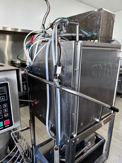 Exceptional Condition – CMA Dishmachines EST-AH2 Energy Mizer® – Commercial Low-Temperature Door-Type Dishwasher – 40 Racks/Hour – 115V – Fully Tested & Operational!