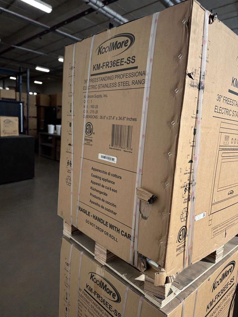 Brand New –  Scratch & Dent - KoolMore 36" Professional Electric Range