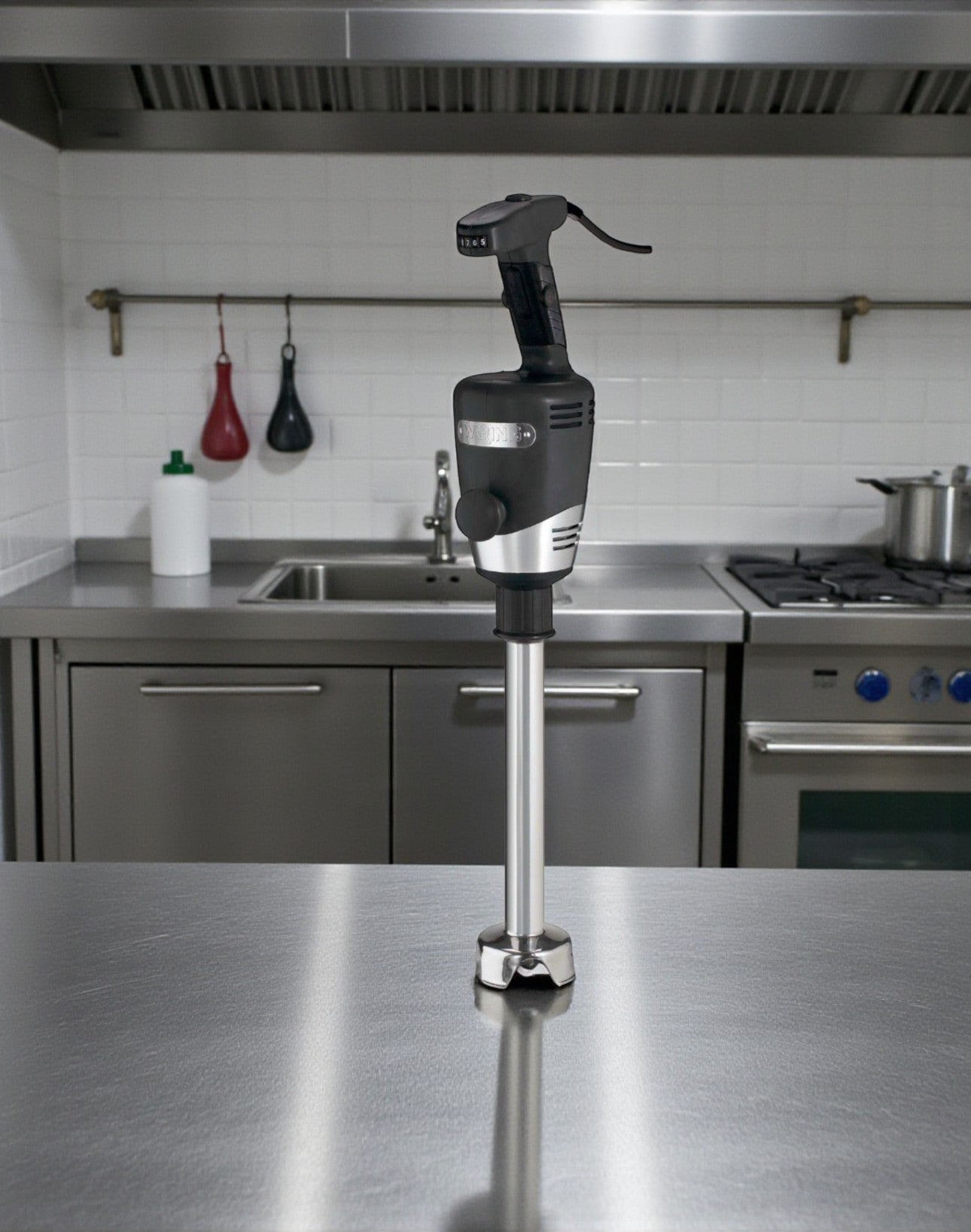 High-Quality Condition – Waring WSB50 – 12" Heavy-Duty Big Stik Immersion Blender – 1 HP – Brand New – Fully Tested & Operational!