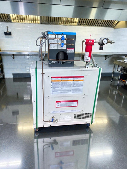 Superior Condition – Powerex Oil-Less Scroll Air Compressor w/ SPX Hankison Air Dryer – 115V – Fully Tested & Working!