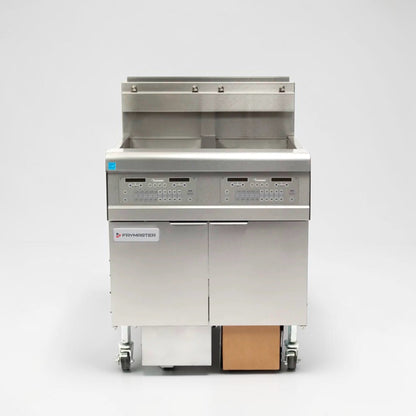 Immaculate Condition – Frymaster FPGL230CA-NG – OCF30™ 2-Vat Natural Gas Fryer – 60 lb Total Capacity – ENERGY STAR® - Fully Tested & Operational!