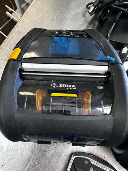 Elite Condition – Zebra ZQ630 Mobile Thermal Label Printer System Lot – Dual Printer Package – Fully Tested & Operational!