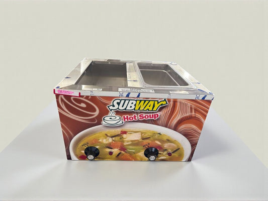 Exceptional Condition – Duke CSW-2-1-AM – Commercial Soup Warmer / Hot Food Well – 2 Wells – UL Listed – Fully Tested & Operational!