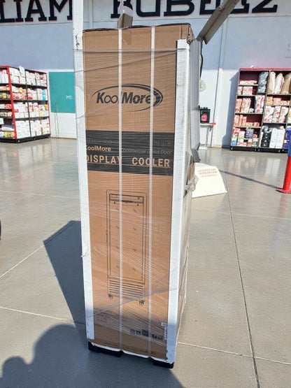 Brand New – KoolMore Commercial Glass Door Display Refrigerator (Scratch & Dent)