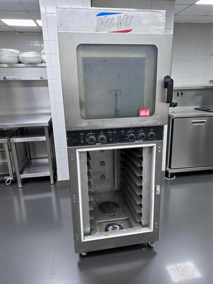 Excellent Condition – Nu-Vu OP-4/8M Commercial Oven & Proofer Combo – 208V – ETL & NSF Listed – Fully Tested & Operational!