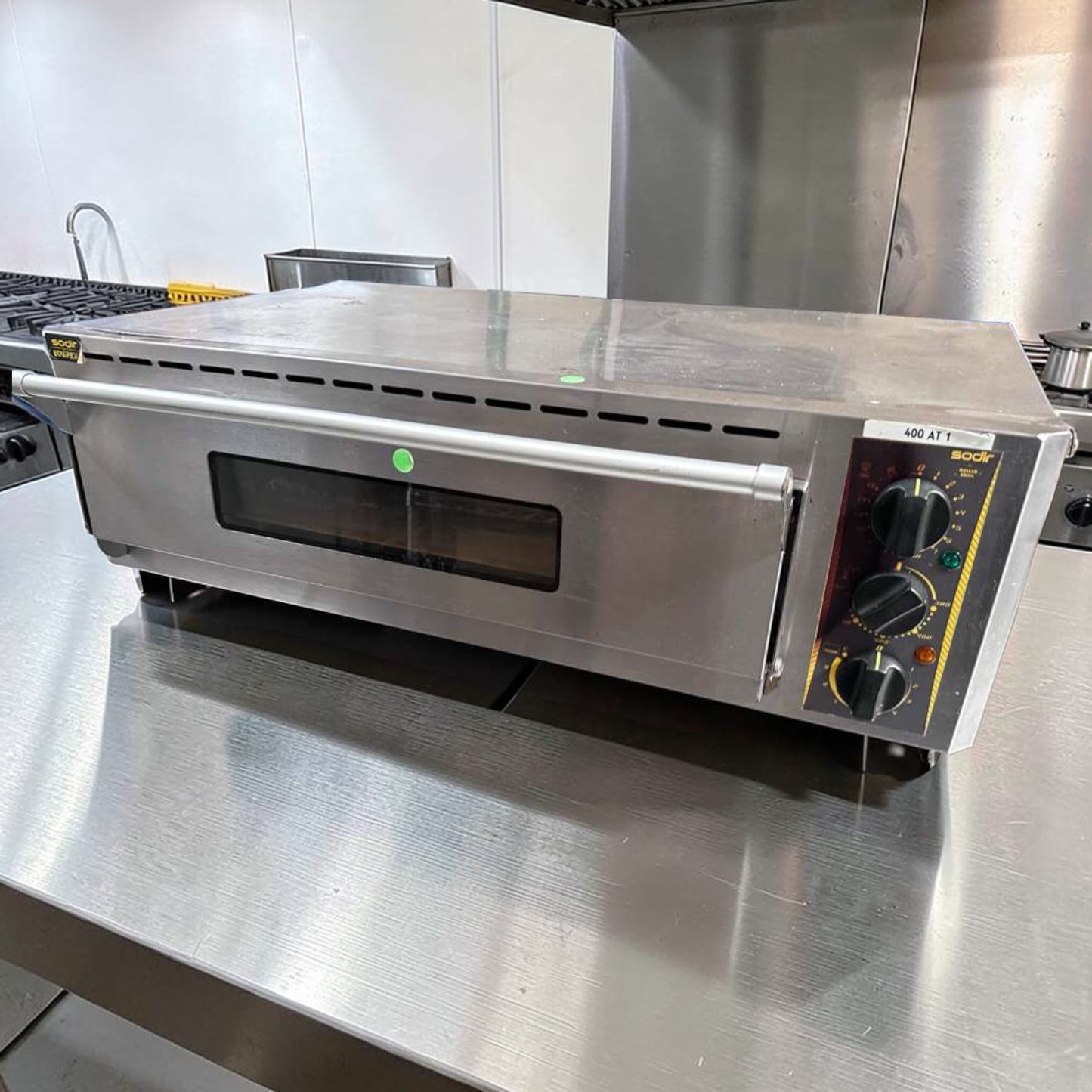 Superior Condition – Equipex PZ-4302D Sodir – Countertop Pizza Deck Oven – Commercial Electric Oven – 208–240V – Fully Tested & Operational!