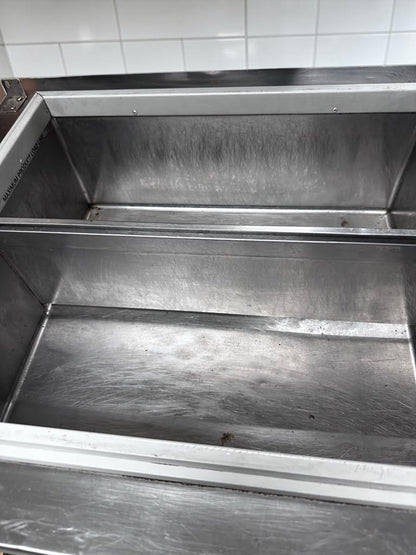 Remarkable Condition – Silver King SKFDI23-ELUS1 – 22 1/2" Drop-In Ice Cream Dipping Freezer – 2-Section Refrigerated Cabinet – 115V – ETL Listed – Fully Tested & Operational!