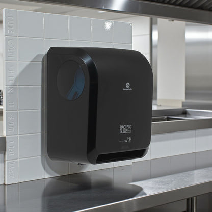 Like-New Condition – Pacific Blue Ultra 59590 – Automated Touchless Paper Towel Dispenser – Quantity 2 – Black – New Open Box – Ready for Use!