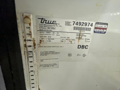 Outstanding Condition – True TSSU-60-16 Commercial Sandwich / Prep Refrigerator – 115V / Single Phase – Fully Tested & Working!