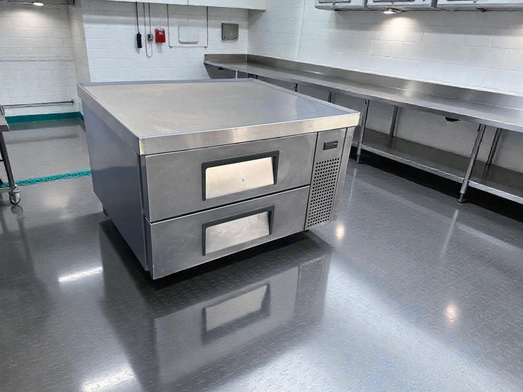 Pristine Condition – True TRCB-36 – Commercial Undercounter Refrigerated Drawer Unit – Made in USA – Fully Tested & Operational!