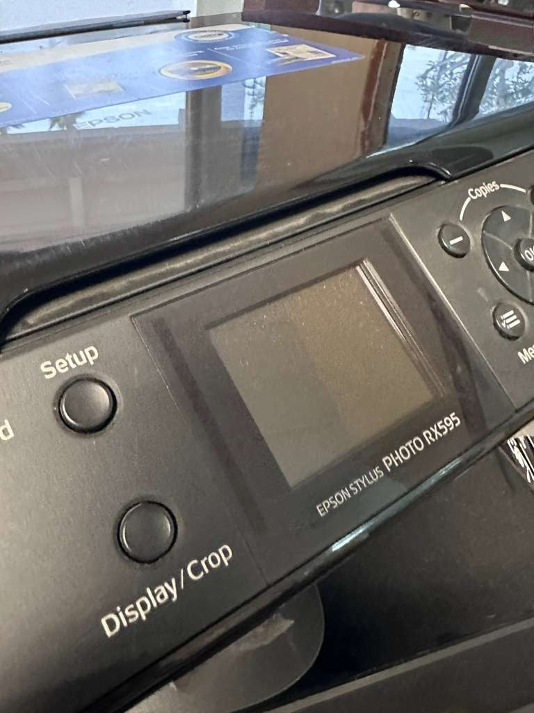 Pristine Condition – Epson Stylus Photo RX595 All-In-One Inkjet Printer – Fully Tested & Working