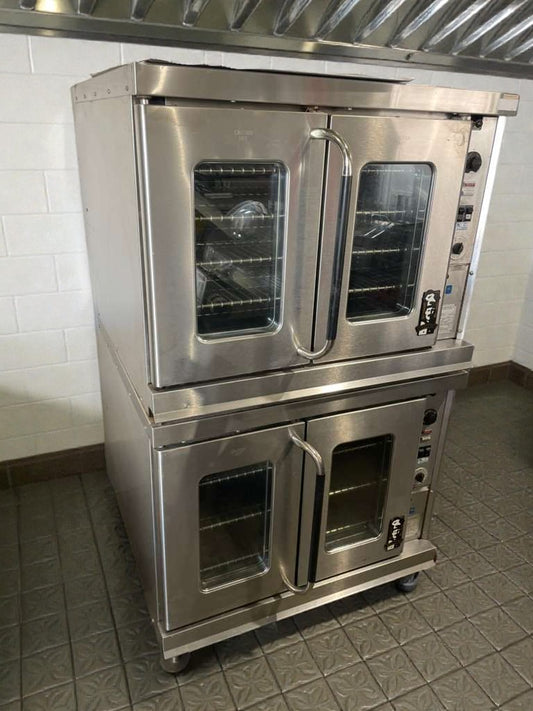 High-Grade Condition – Montague Double-Stack Commercial Electric Convection Oven – 208V / Single Phase – Fully Tested & Working!