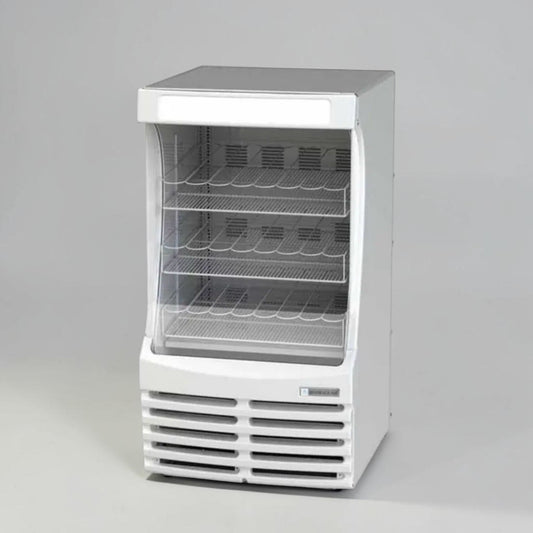 Exceptional Condition – Beverage-Air BZ13-1-W The Breeze Open Display Case – 30” Wide – 3-Tier Refrigerated Merchandiser – Fully Tested & Operational!