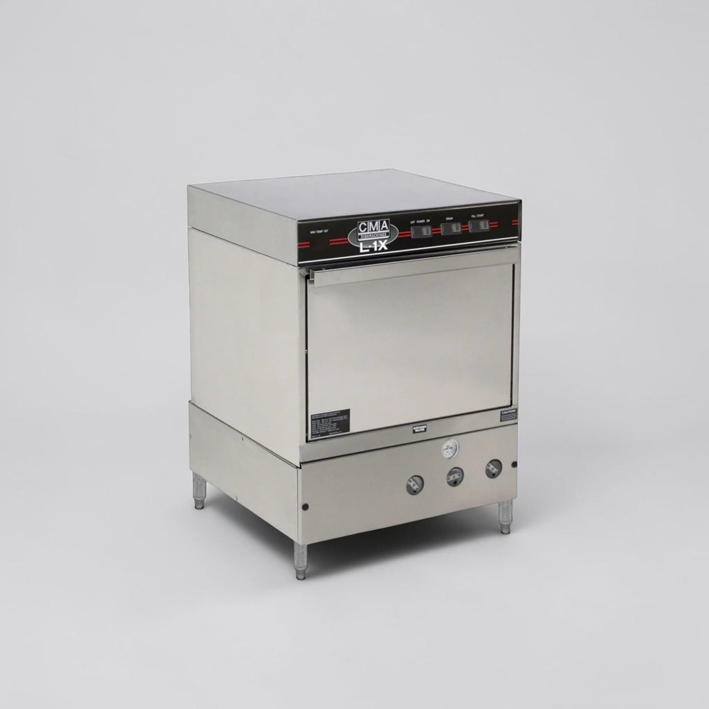 Well-Maintained Condition – CMA Dishmachines L-1X W/HTR – 24″ Low-Temperature Undercounter Dishwasher – 30 Racks/Hour, 115V – Fully Tested & Operational!
