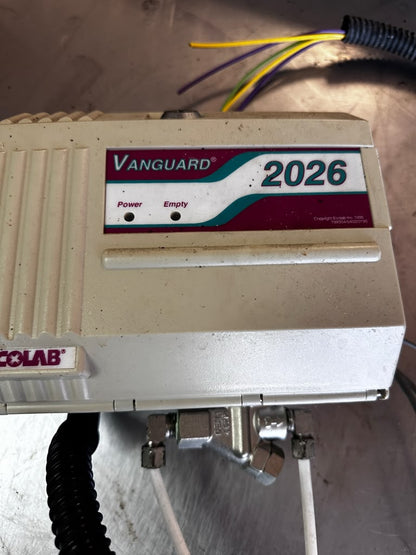 Dependable Condition – Ecolab Vanguard 2026 Commercial Detergent Dispenser – Warewashing Chemical Control System – UL Listed – Fully Tested & Operational!