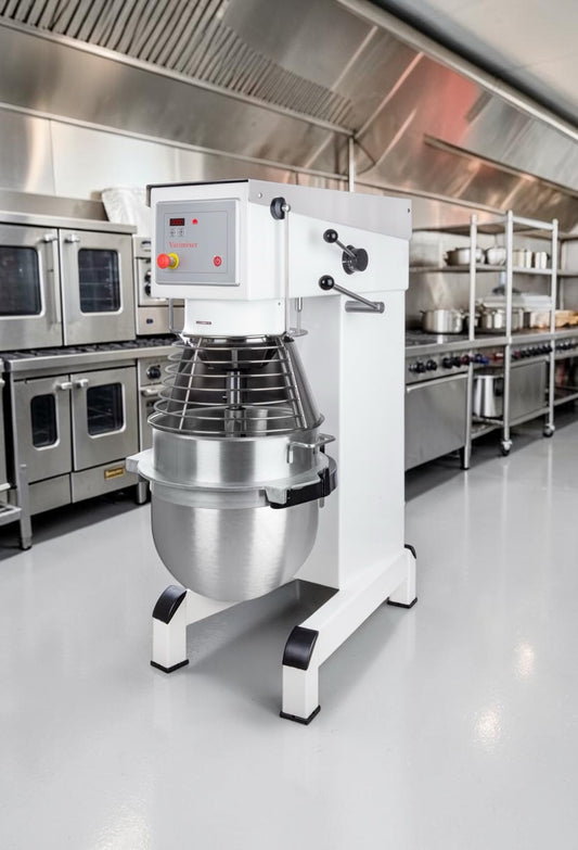 Superior Condition – Varimixer W60 – 60 qt Industrial Bear Planetary Mixer – 220V – Heavy-Duty Floor Model - Fully Tested & Operational!
