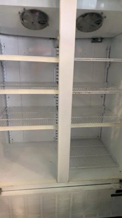 High-Quality Condition – Master-Bilt BLG-48HD – 49 Cu. Ft. Commercial Two Glass Door Freezer Merchandiser – Bottom-Mount Refrigeration – R404A – 208-230V – Fully Tested & Operational!