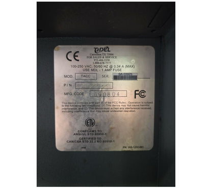 Prime Condition – Tidel TACC IIa – Commercial Timed-Access Cash Dispensing Safe – 88-Tube Capacity – Dual Drop Chutes – Fully Tested & Operational!