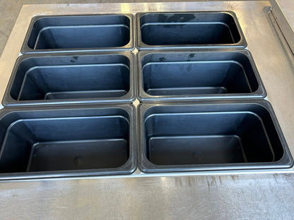 Exceptional Condition – Continental Refrigerator SW60-24M – 60” Stainless Steel Refrigerated Worktop / Sandwich Prep Table – 115V – Fully Tested & Operational!