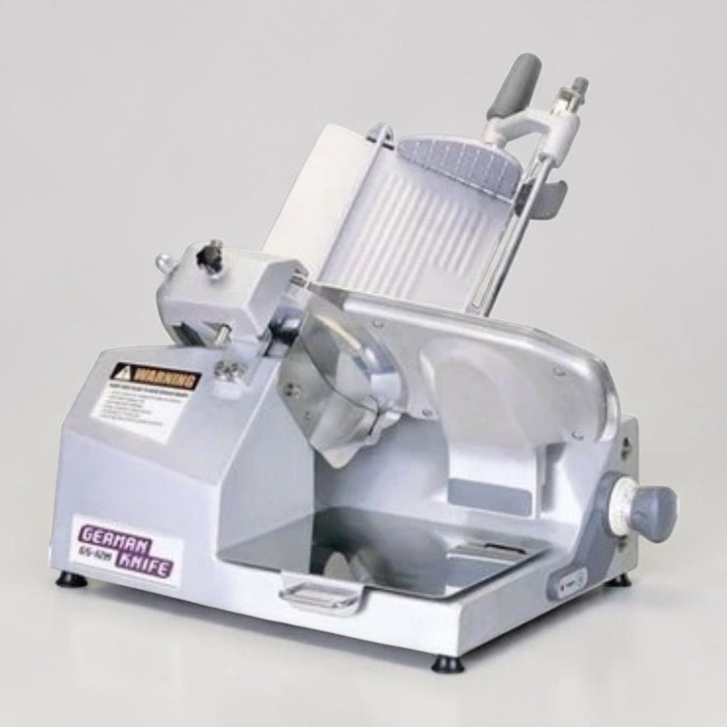 Exceptional Condition – German Knife GS-12M – 12” Commercial Gravity Feed Manual Slicer – 1/2 HP – UL & NSF – Fully Tested & Operational!