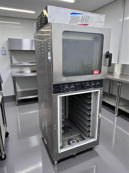 Excellent Condition – Nu-Vu OP-4/8M Commercial Oven & Proofer Combo – 208V – ETL & NSF Listed – Fully Tested & Operational!