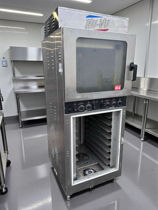 Excellent Condition – Nu-Vu OP-4/8M Commercial Oven & Proofer Combo – 208V – ETL & NSF Listed – Fully Tested & Operational!