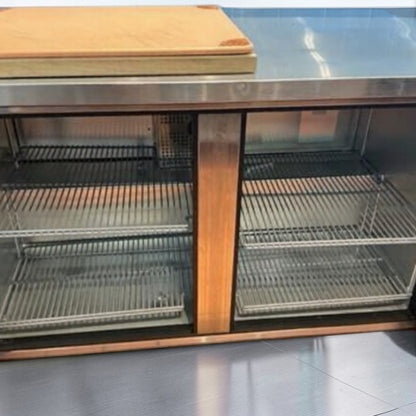 Elite Condition – True TUC-48-HC Undercounter Refrigerator – 48” Commercial Stainless Steel Worktop Fridge – Made in USA – Fully Tested & Operational!