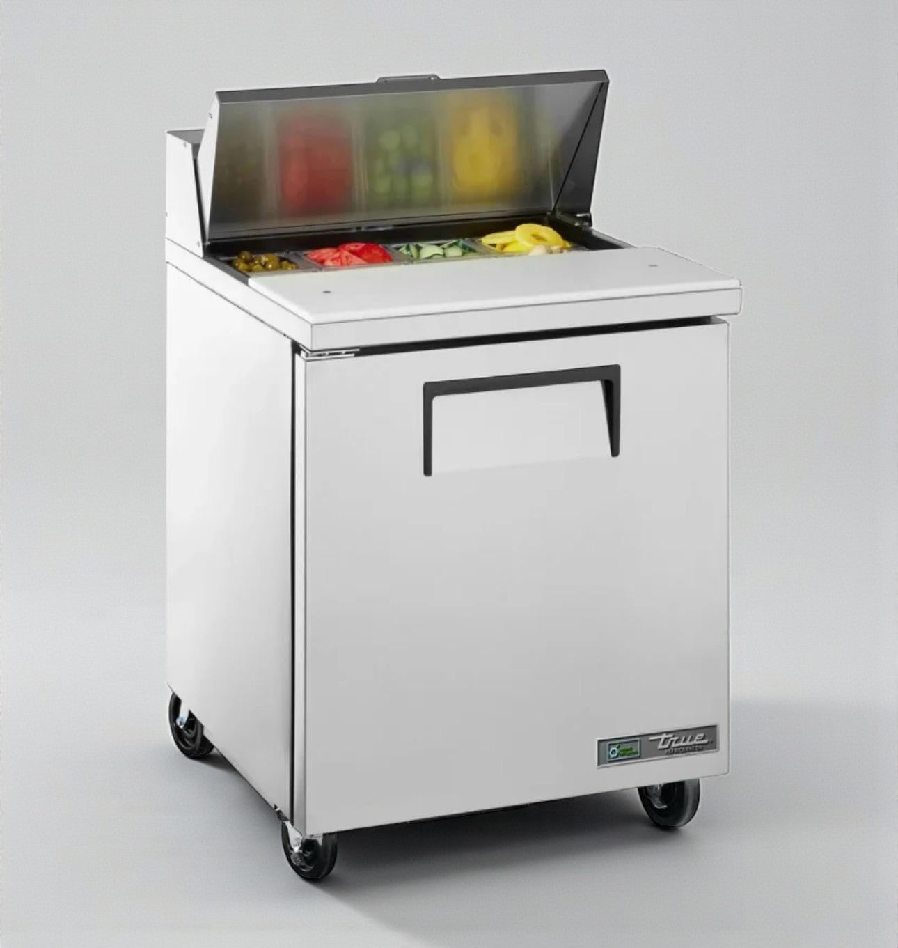 Exceptional Condition – True TSSU-27-08-HC Sandwich / Salad Prep Table – 115V – Fully Tested & Working